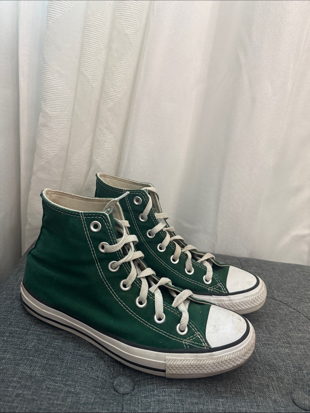Dark Green Converse (Women’s size 7.5)